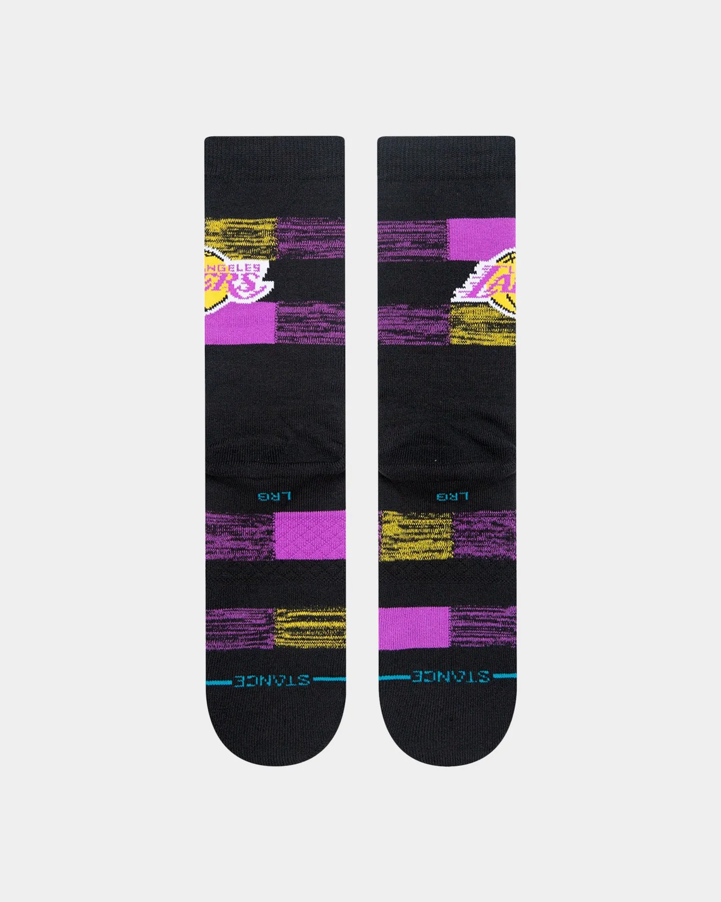 Stance X NBA  Los Angeles Lakers Cryptic Socks Black