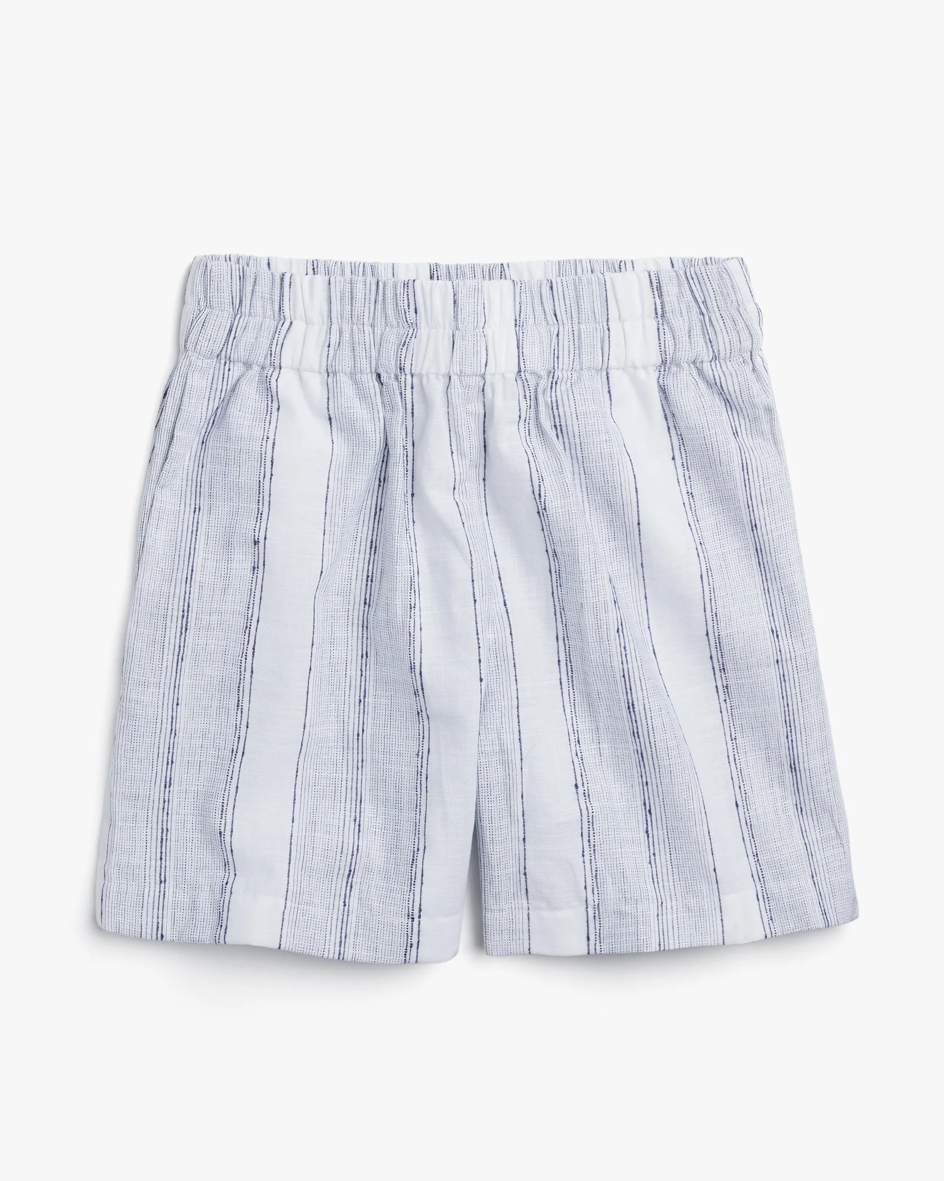 Striped Oversized Pajama Shorts