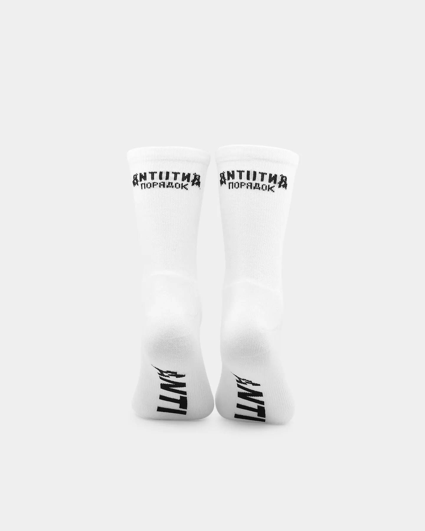 The Anti Order Military Socks White/Black