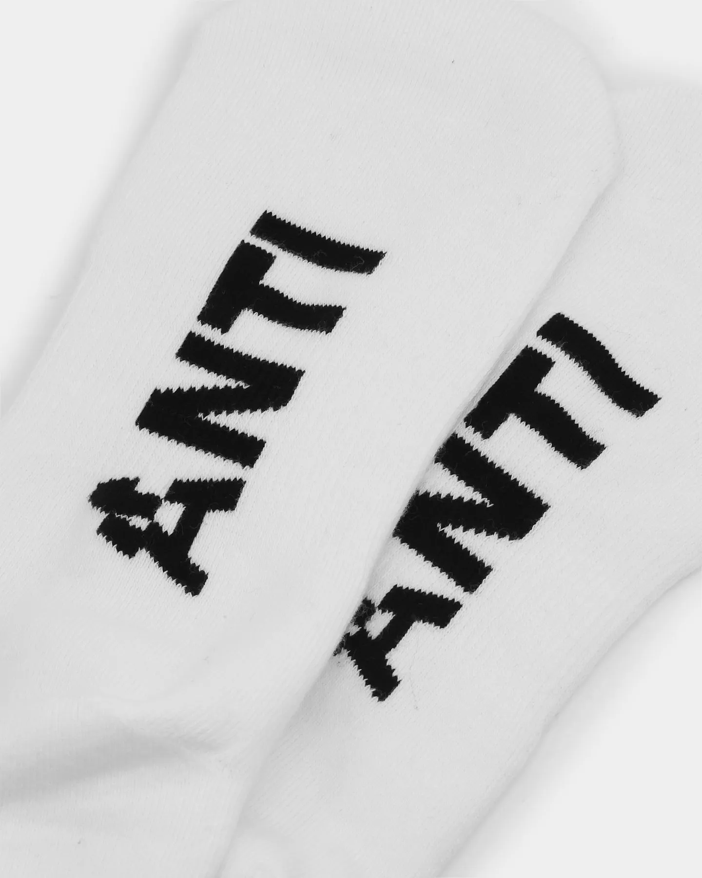 The Anti Order Military Socks White/Black