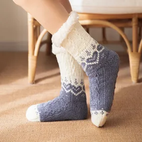 Warm Plush Indoor Slipper Socks - Click to see Options