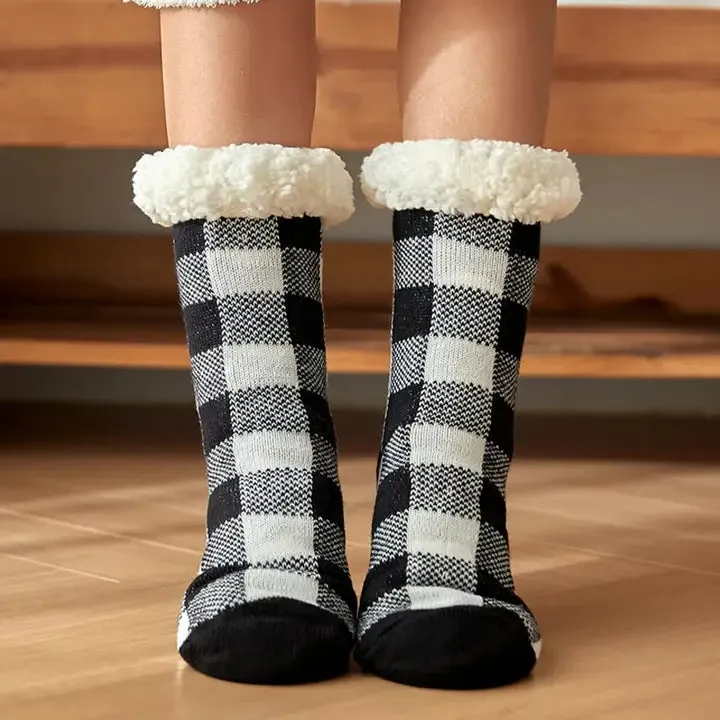 Warm Plush Indoor Slipper Socks - Click to see Options