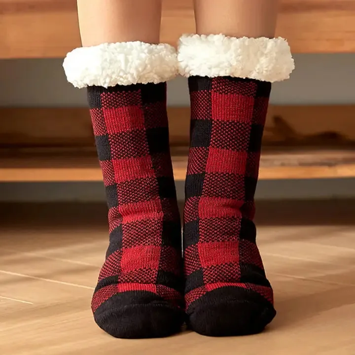 Warm Plush Indoor Slipper Socks - Click to see Options