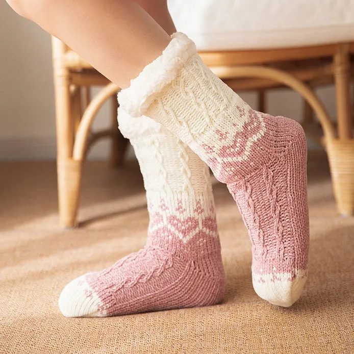 Warm Plush Indoor Slipper Socks - Click to see Options